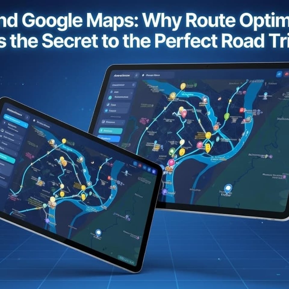 Beyond Google Maps: Why Route Optimization is the Secret to the Perfect Road Trip